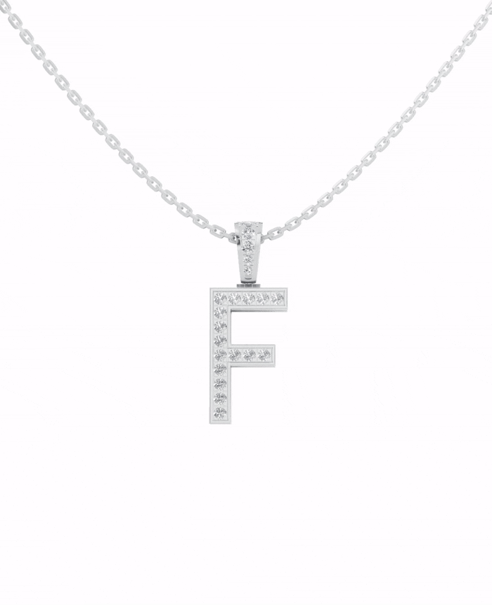 Platinized Sterling Silver