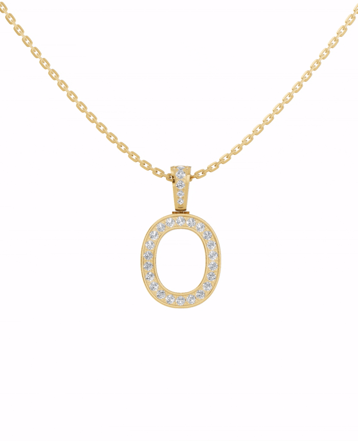 The Letter O pendant