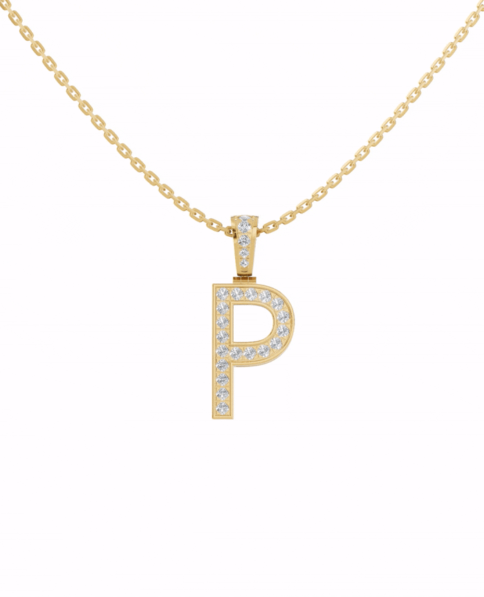 The Letter P pendant