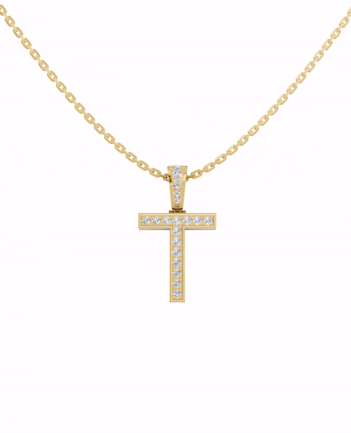 The Letter T pendant