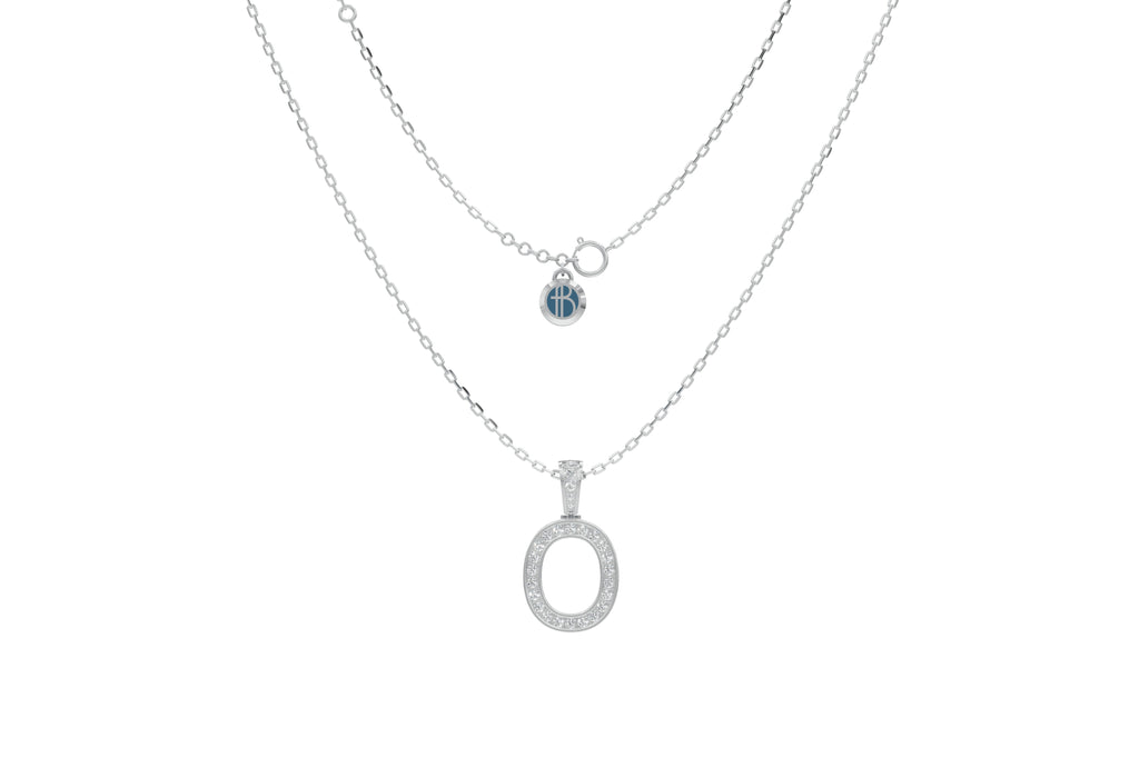 Platinized Sterling Silver