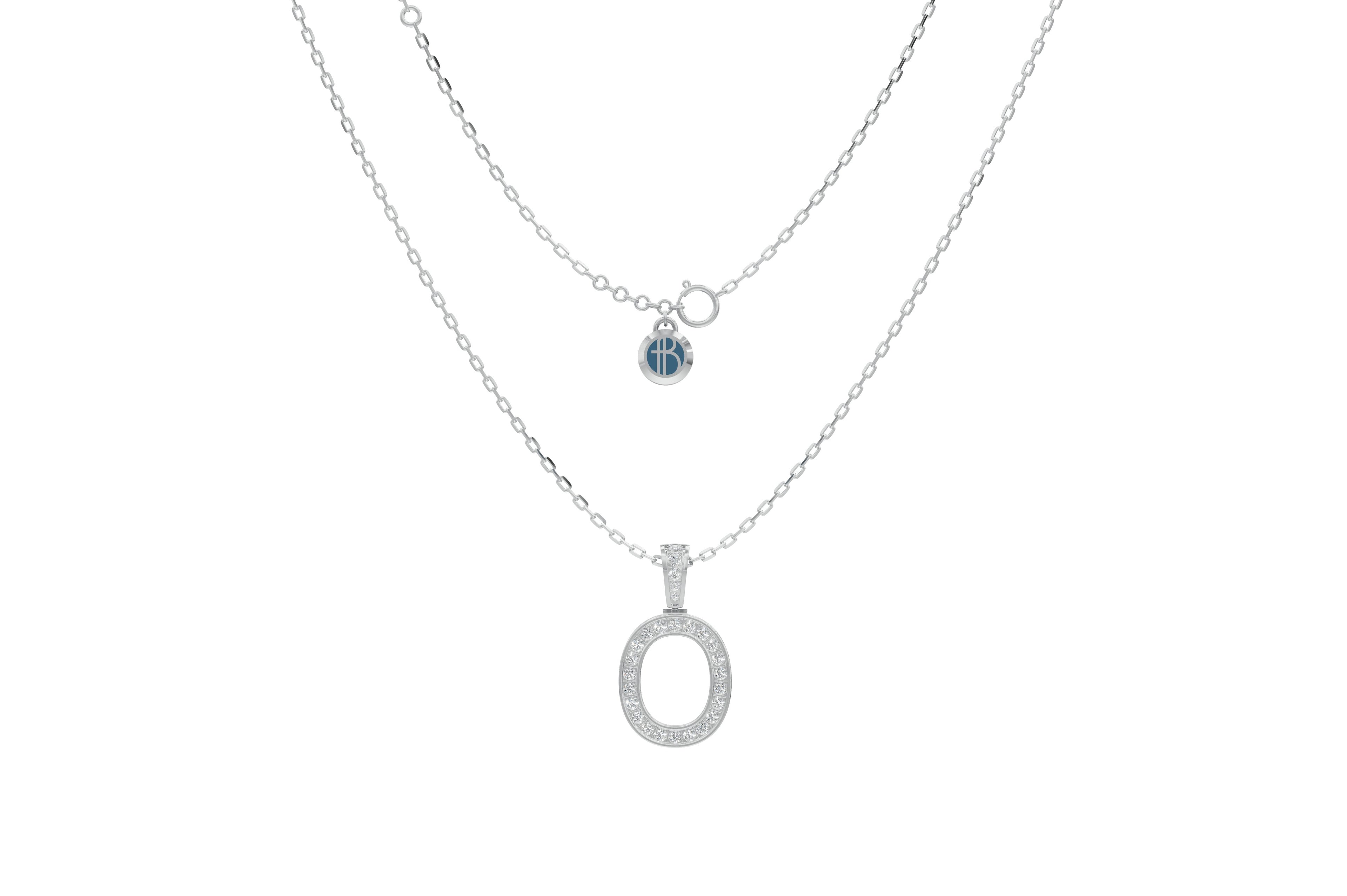 Platinized Sterling Silver