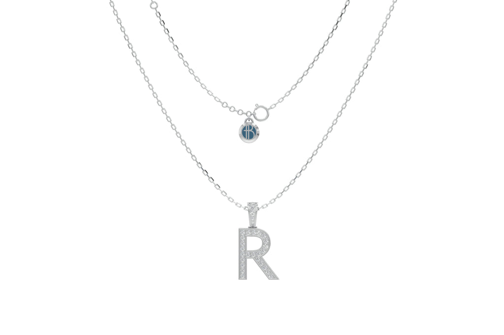 Platinized Sterling Silver