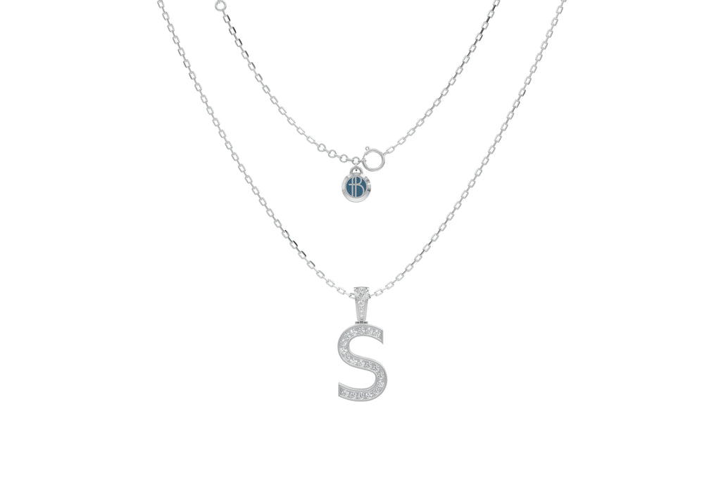 Platinized Sterling Silver