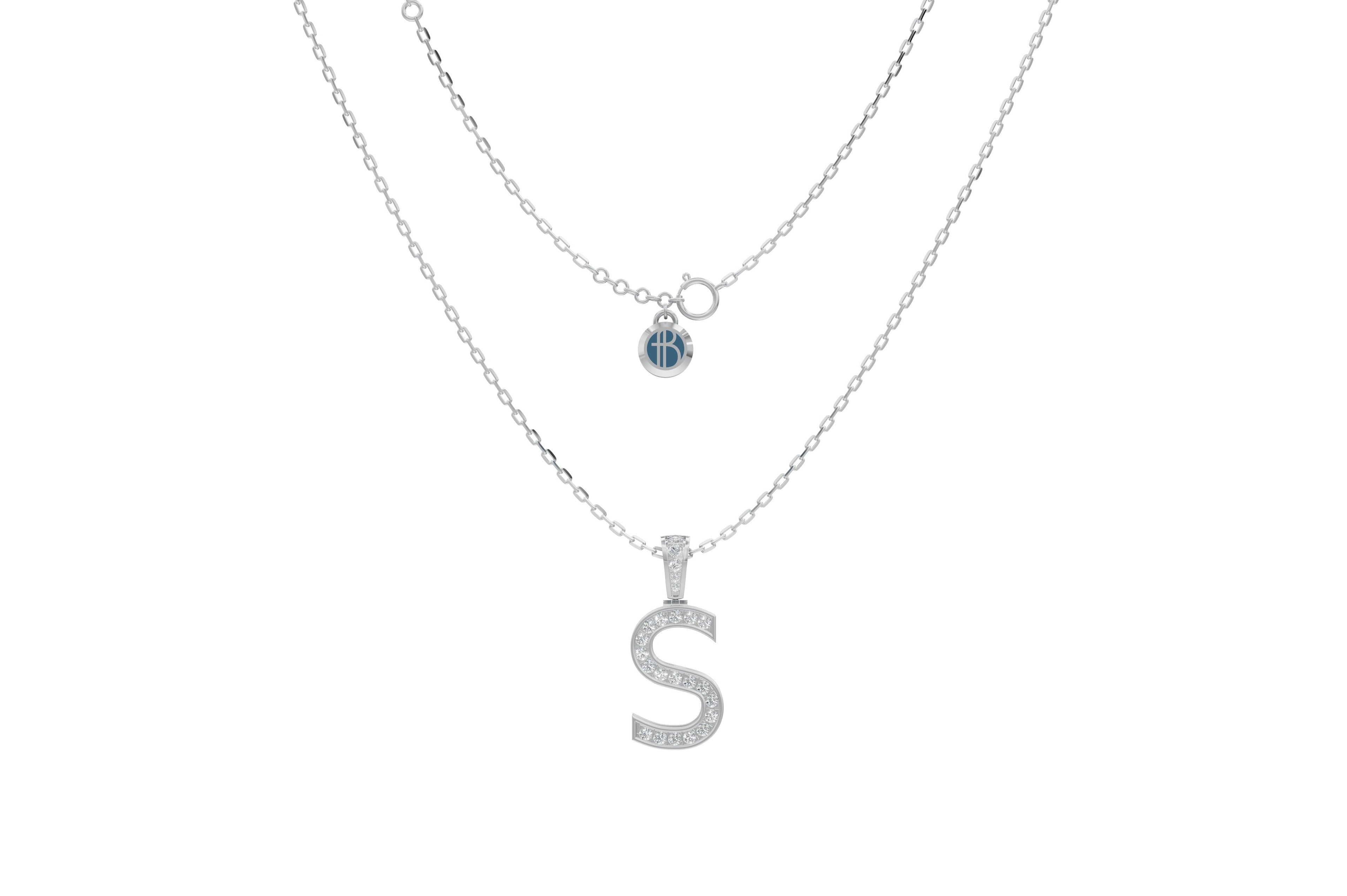 Platinized Sterling Silver