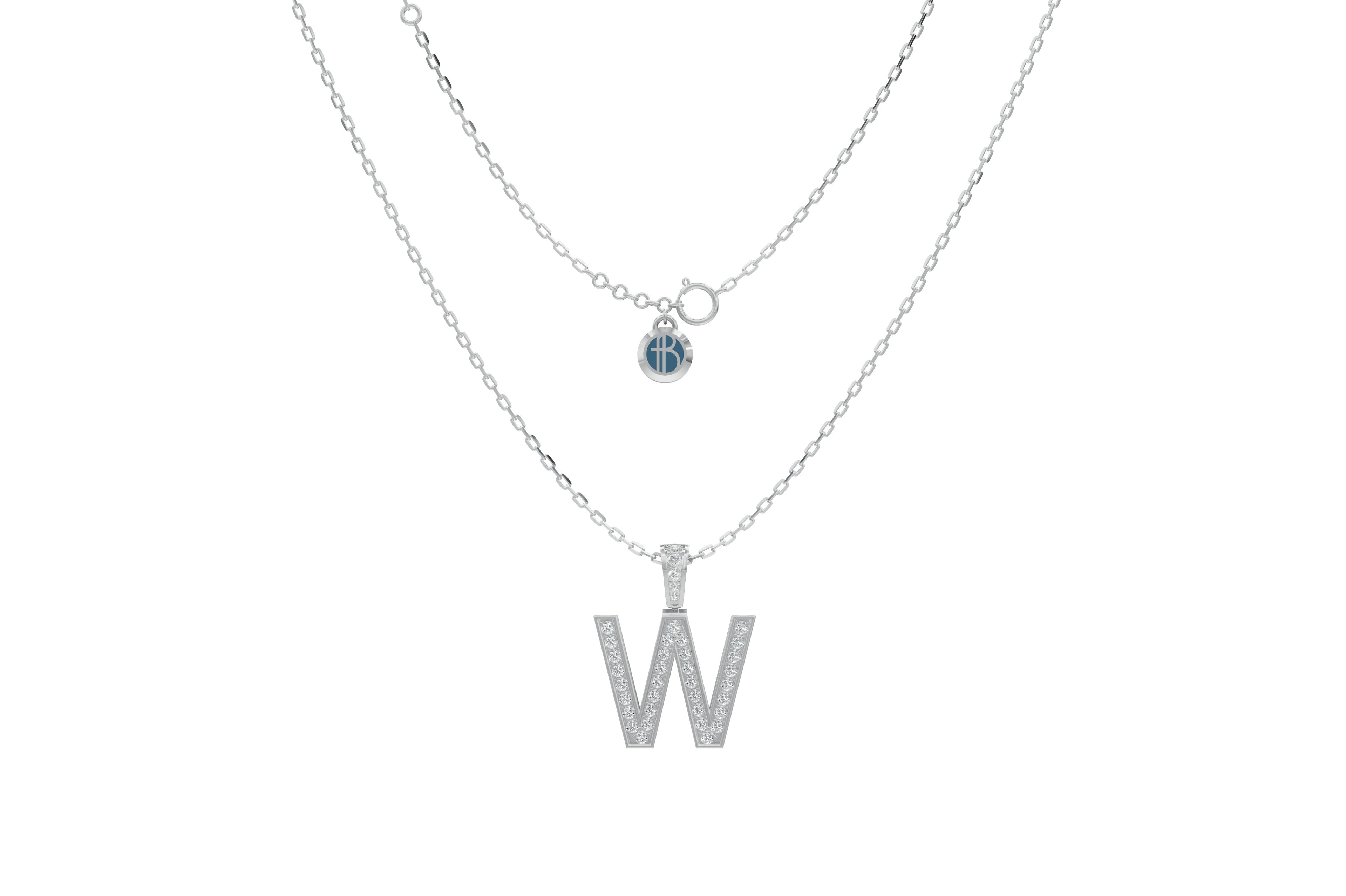 Platinized Sterling Silver