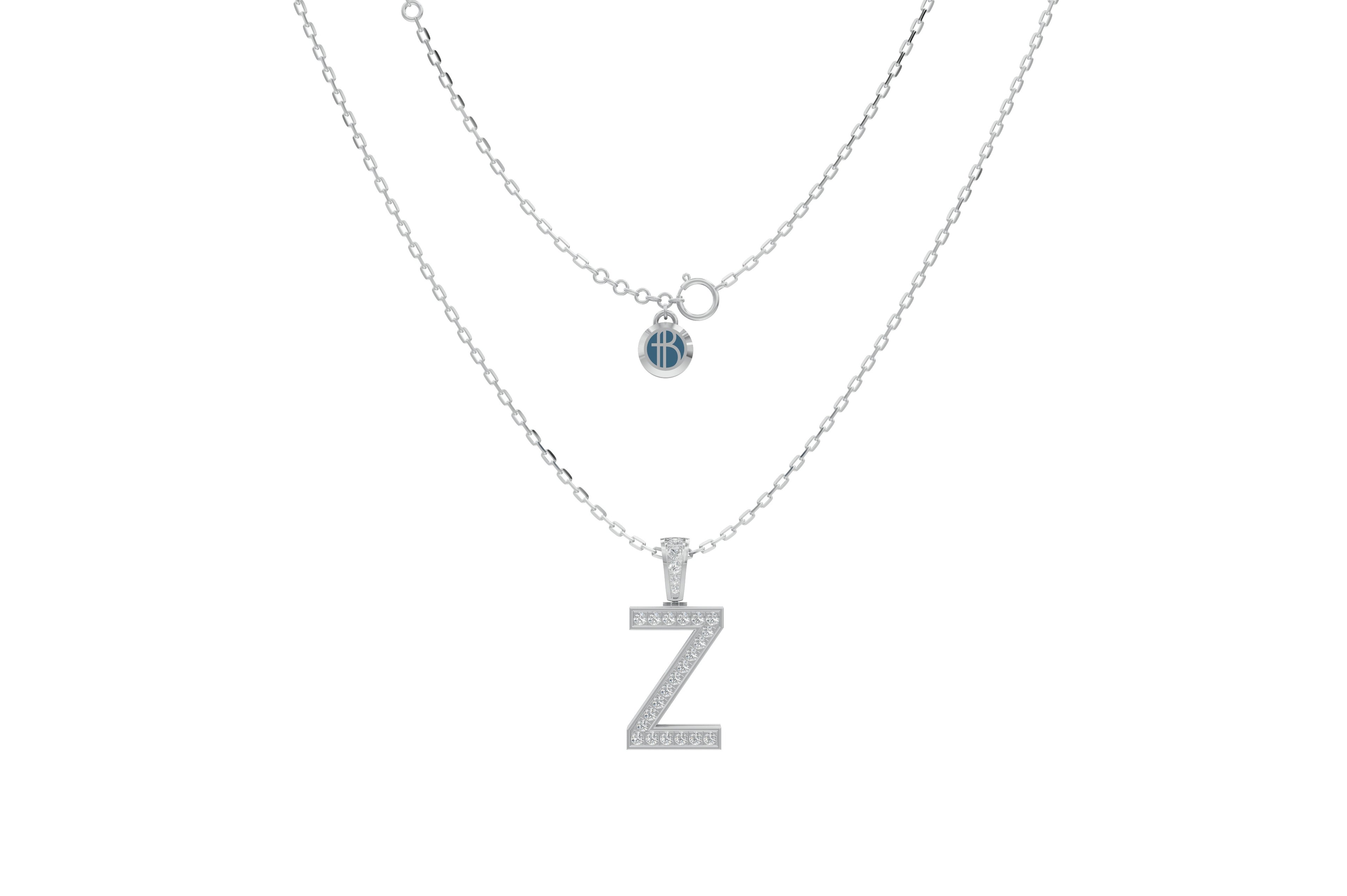 Platinized Sterling Silver