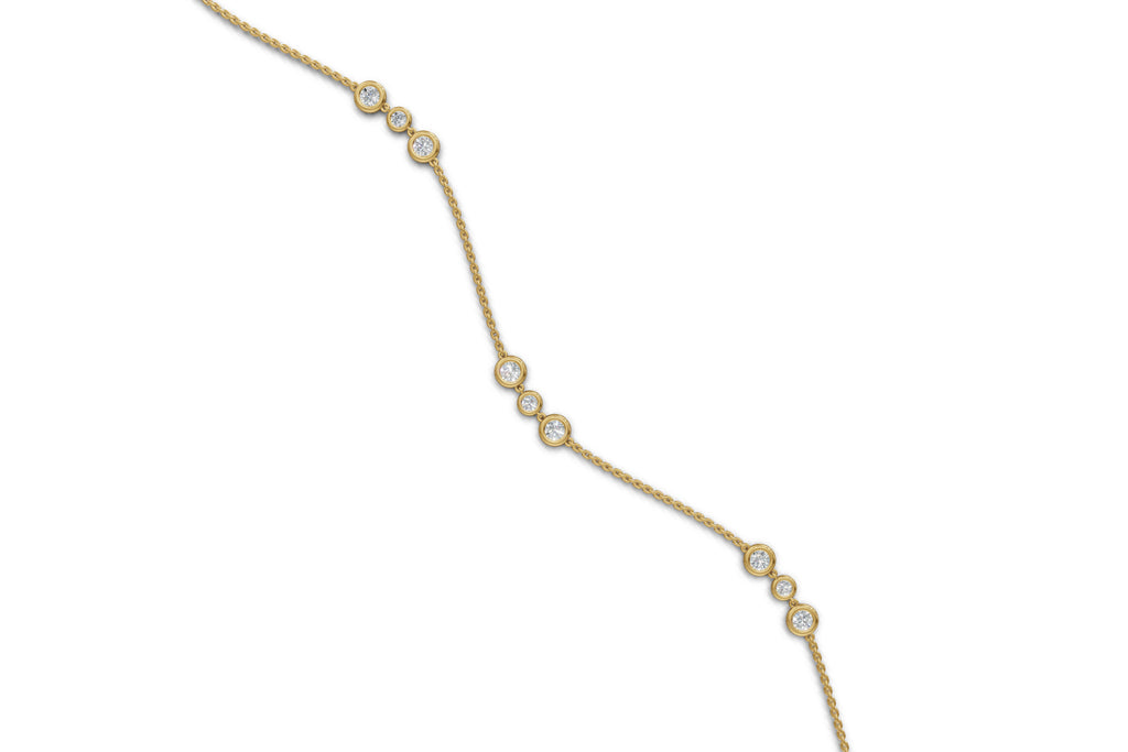 Sutr Triad Setting By the Yard Necklace