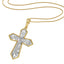 Aster Cross Pendant