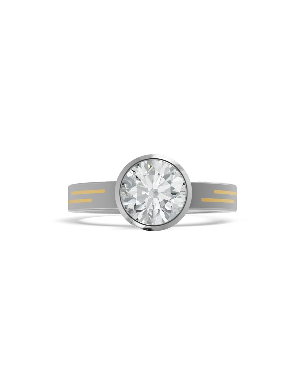 Substance Rhythm Solitaire RIng