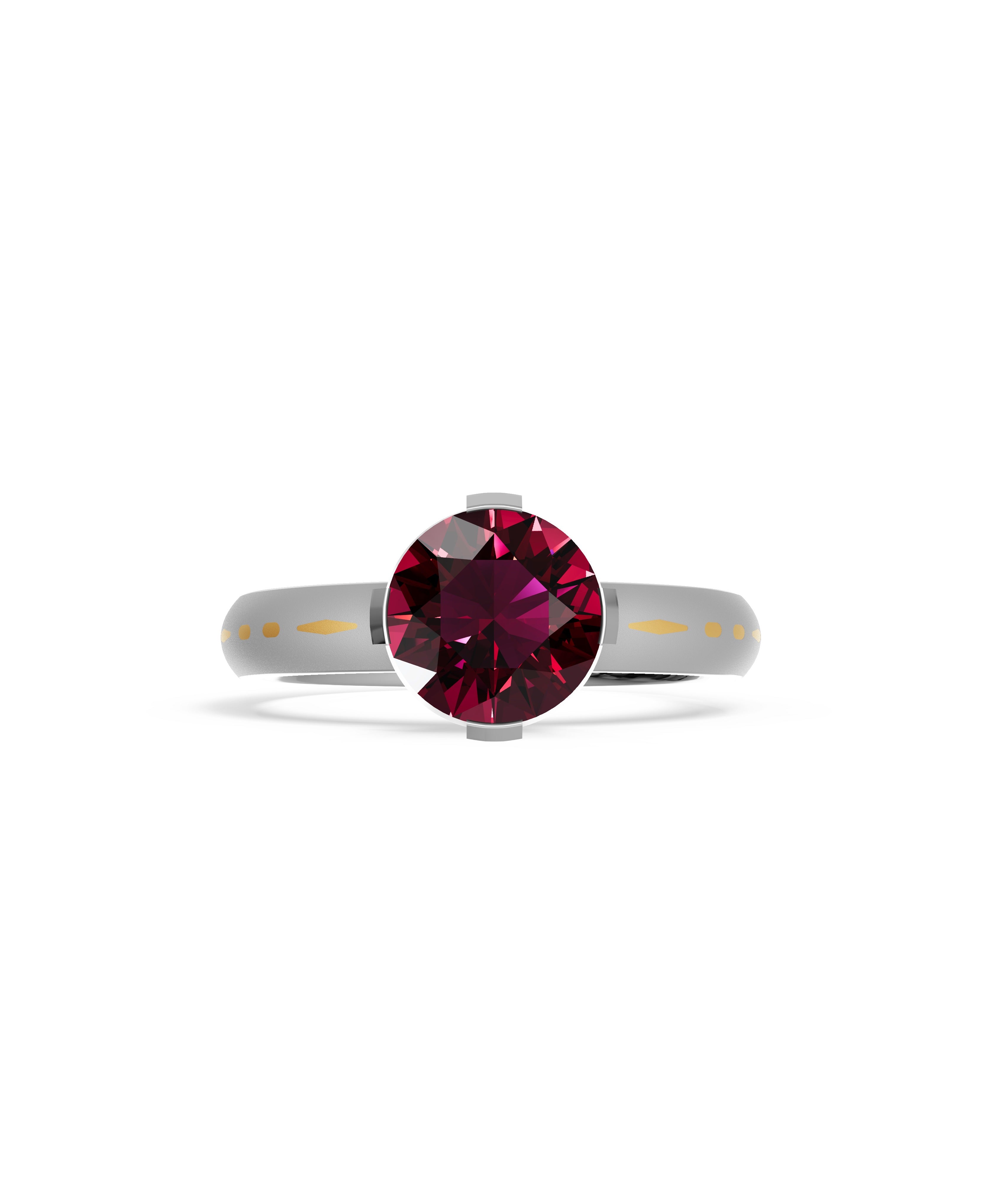 Substance Ignite Solitaire Ring