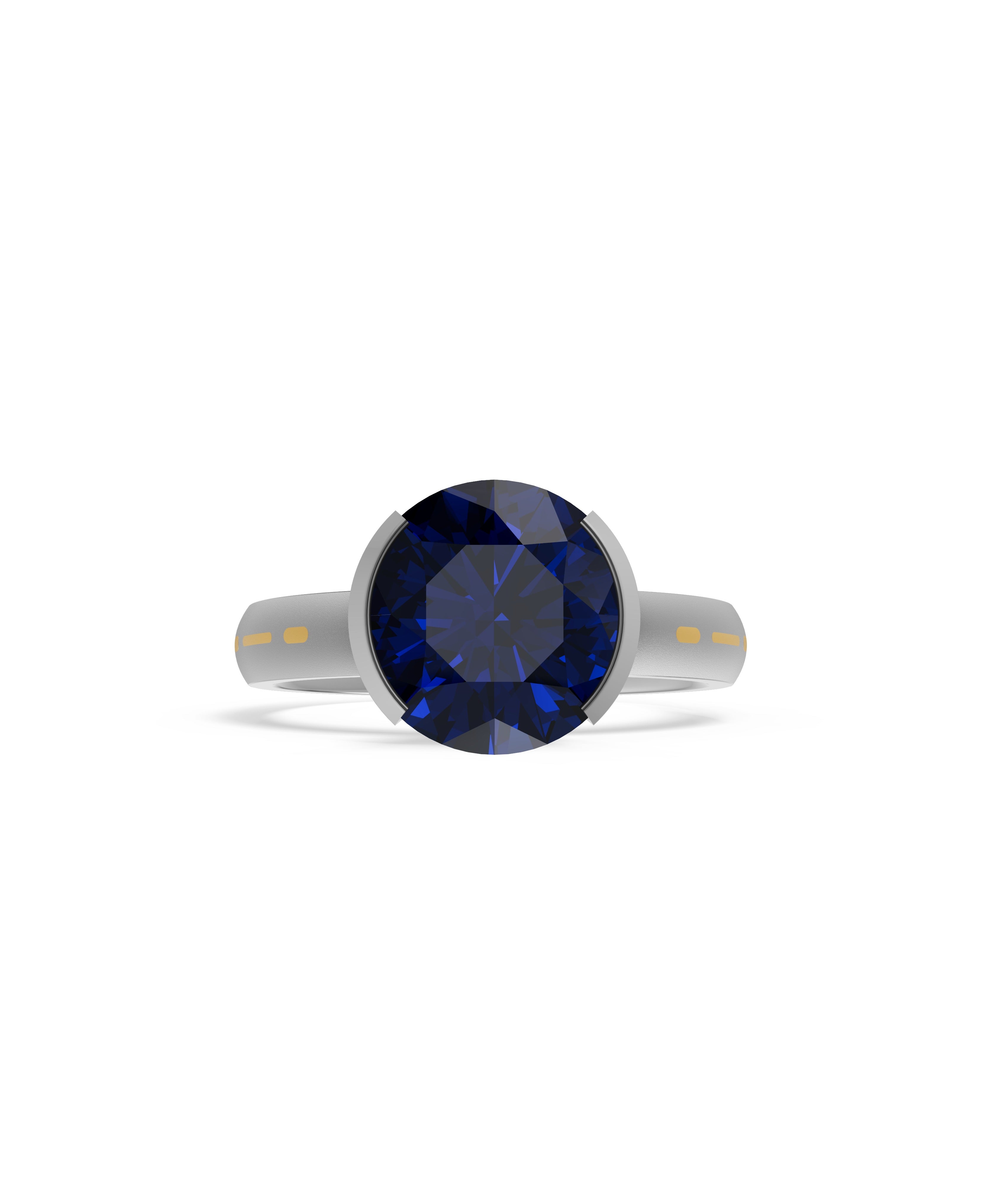 Substance Core Solitaire Ring
