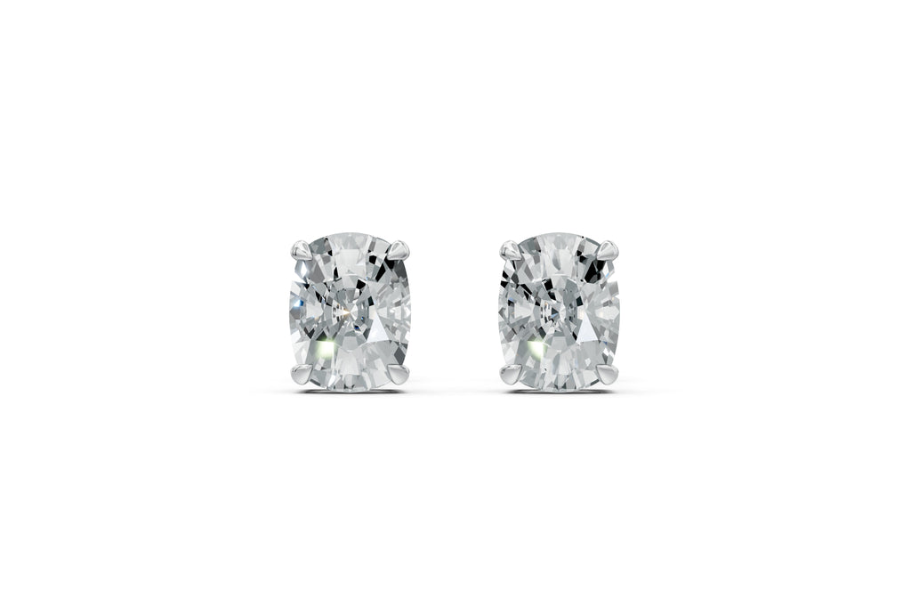 Spark Cushion Stud Earings