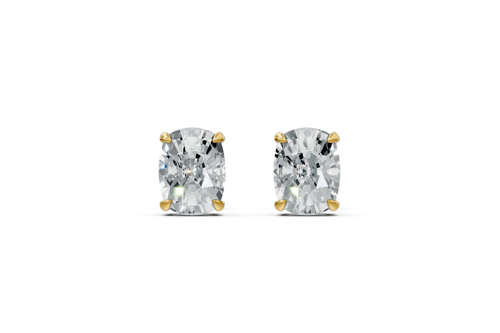 Spark Cushion Stud Earings