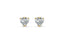 Spark Heart Stud Earings