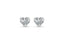 Spark Heart Stud Earings