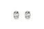 Spark Oval Stud Earings