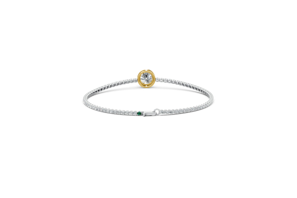 Serena Solitare Tennis Bracelet