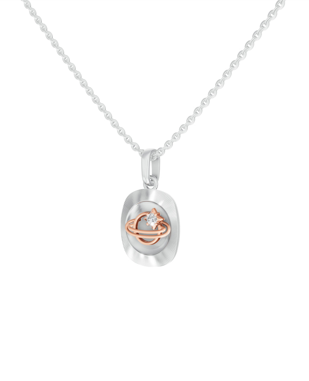 Sterling Silver and Gold Motif