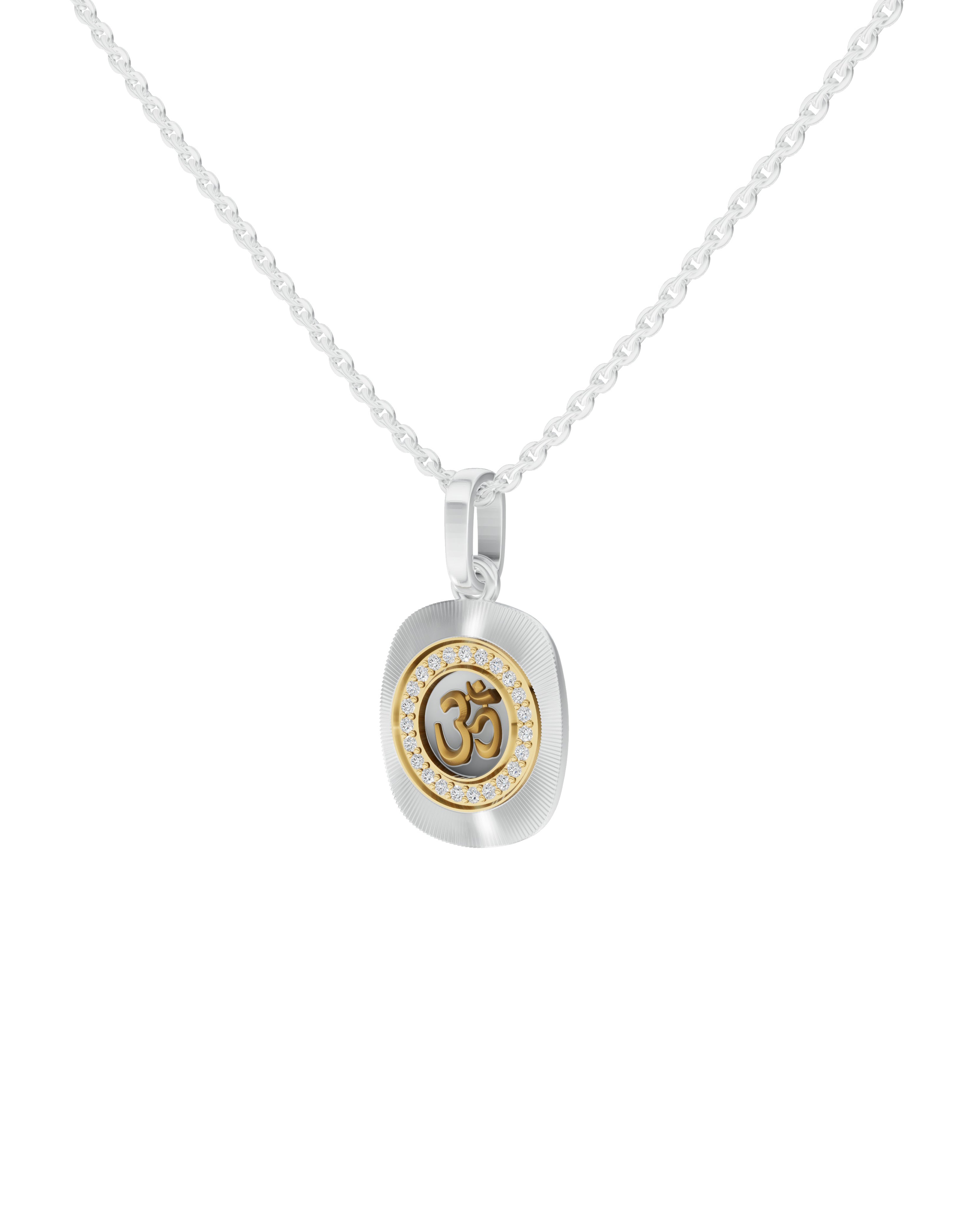 Sterling Silver and Gold Motif