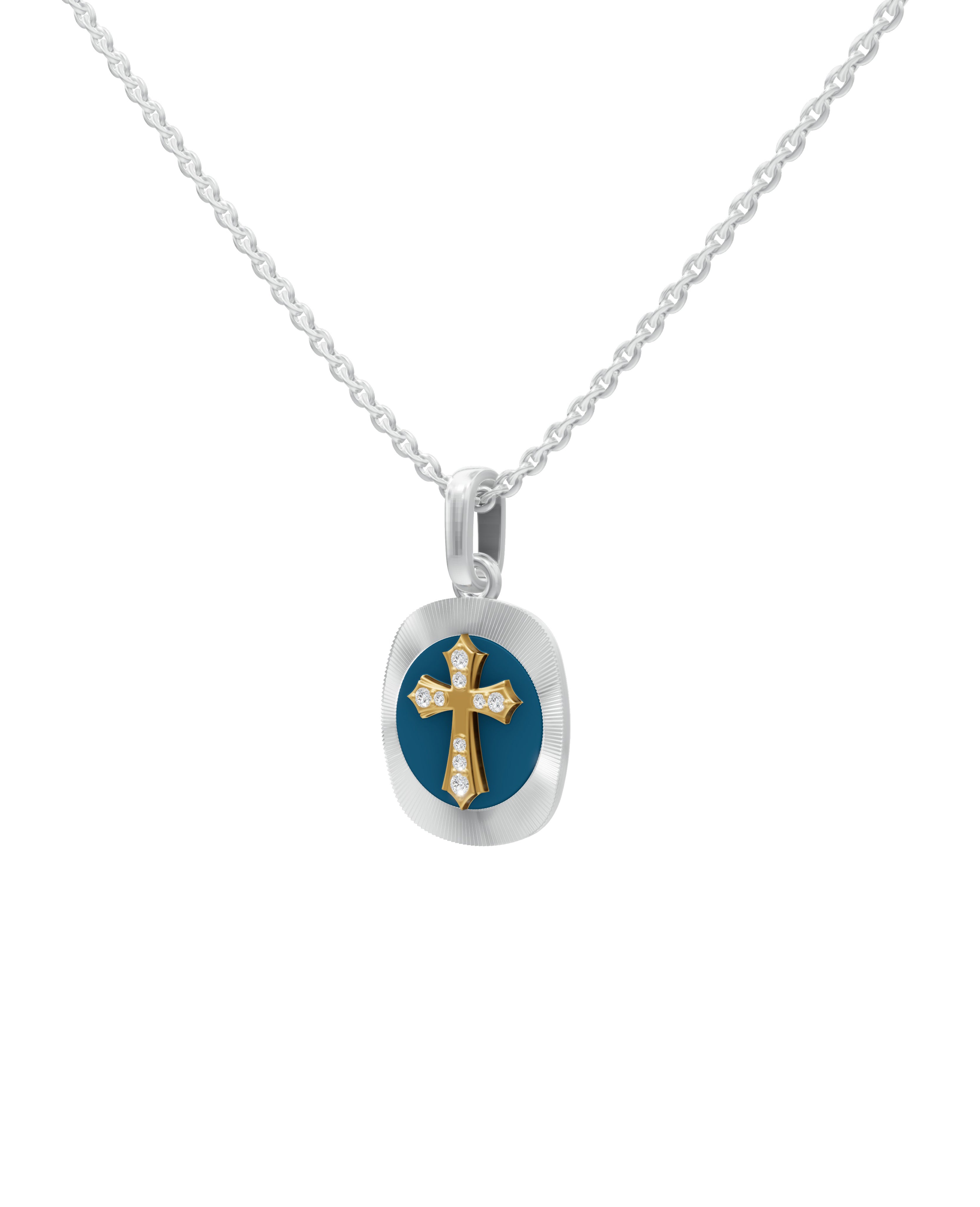 Sterling Silver and Gold Motif