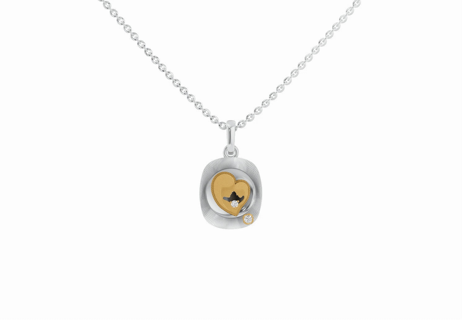 Soul Pulsating Heart Pendant