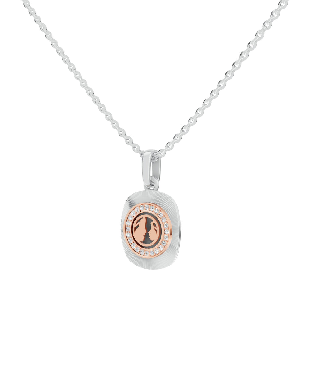 Sterling Silver and Gold Motif