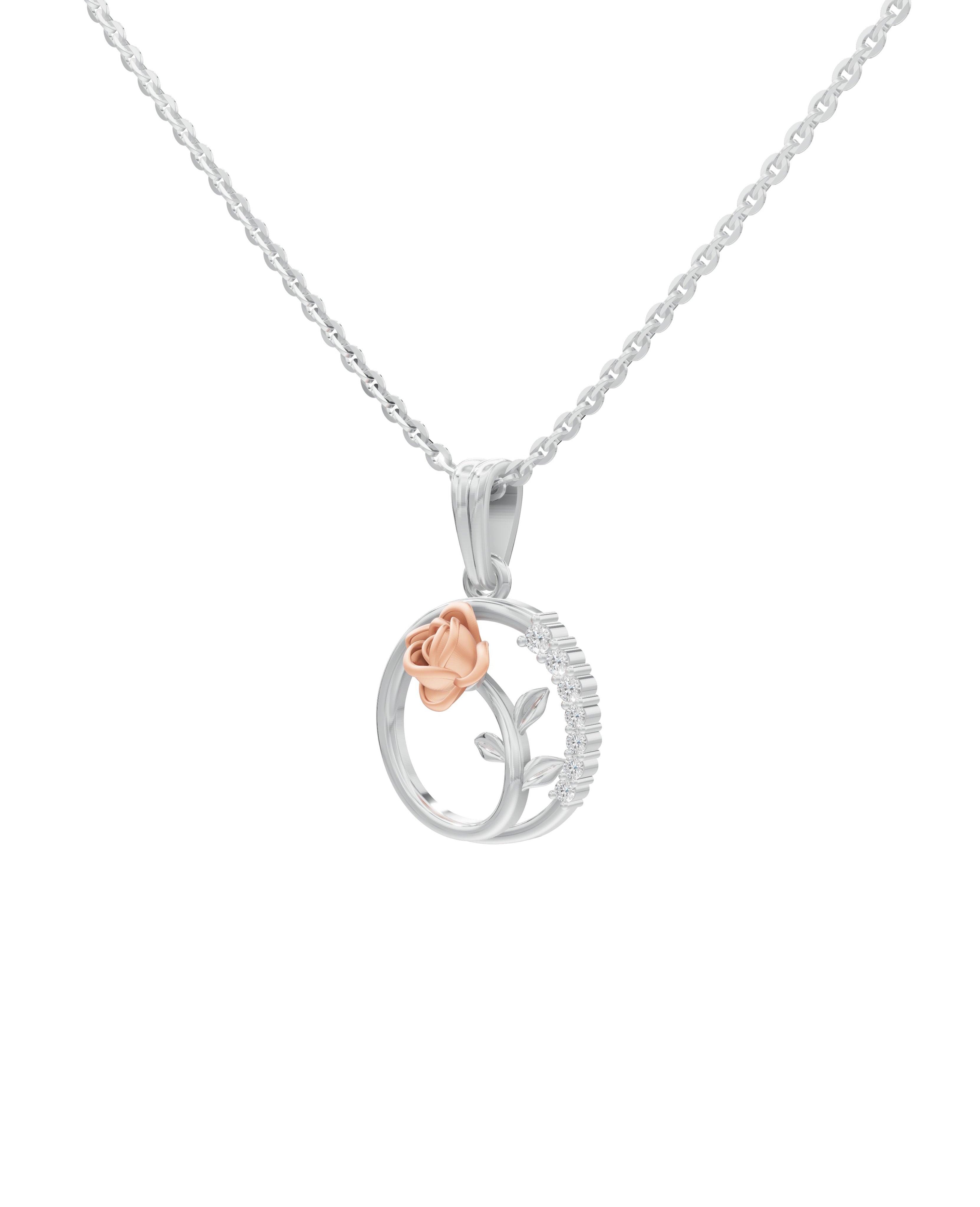 Sterling Silver with Gold motif