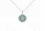 Izel Enamel Facet Pendant
