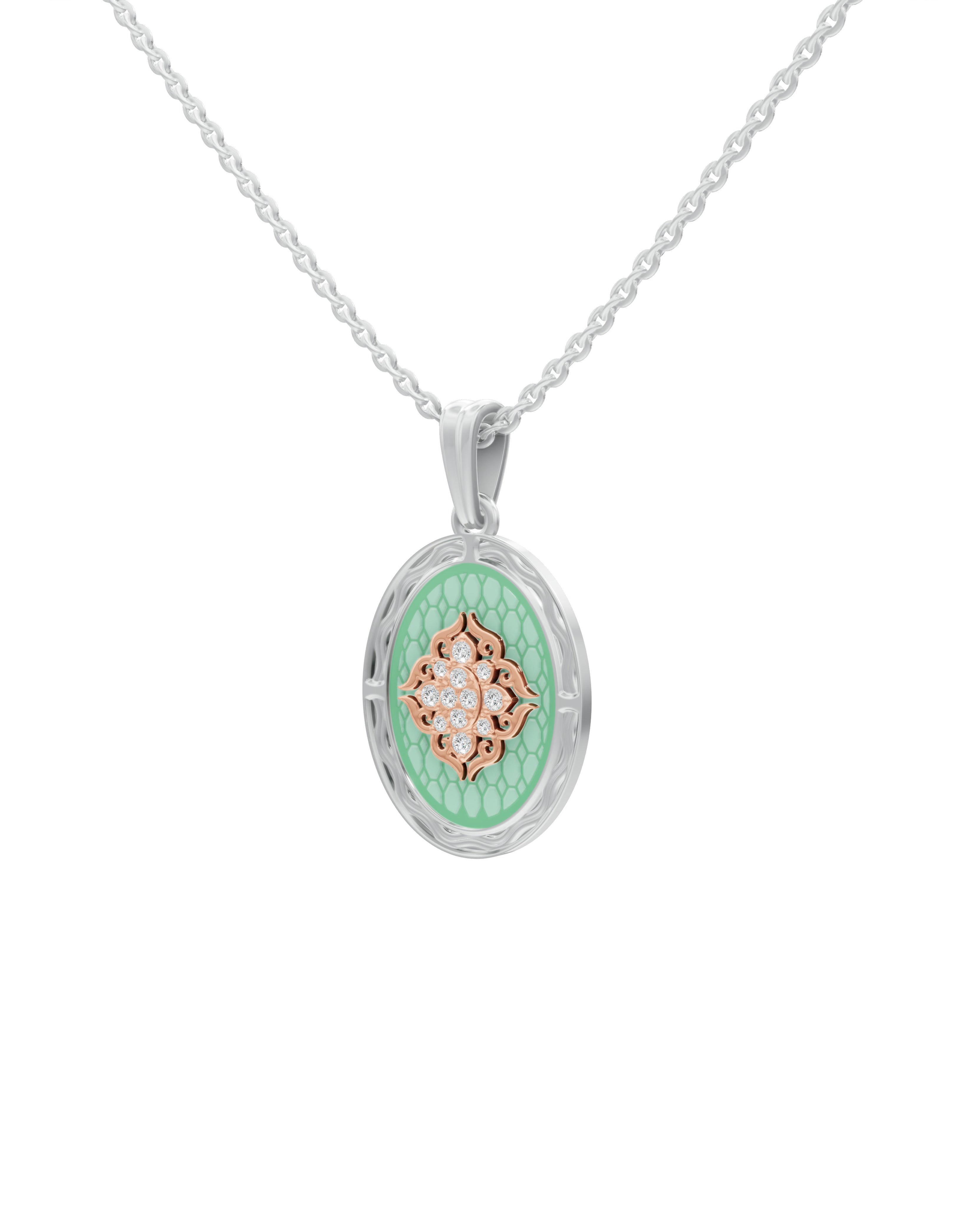 Sterling Silver and Gold Motif