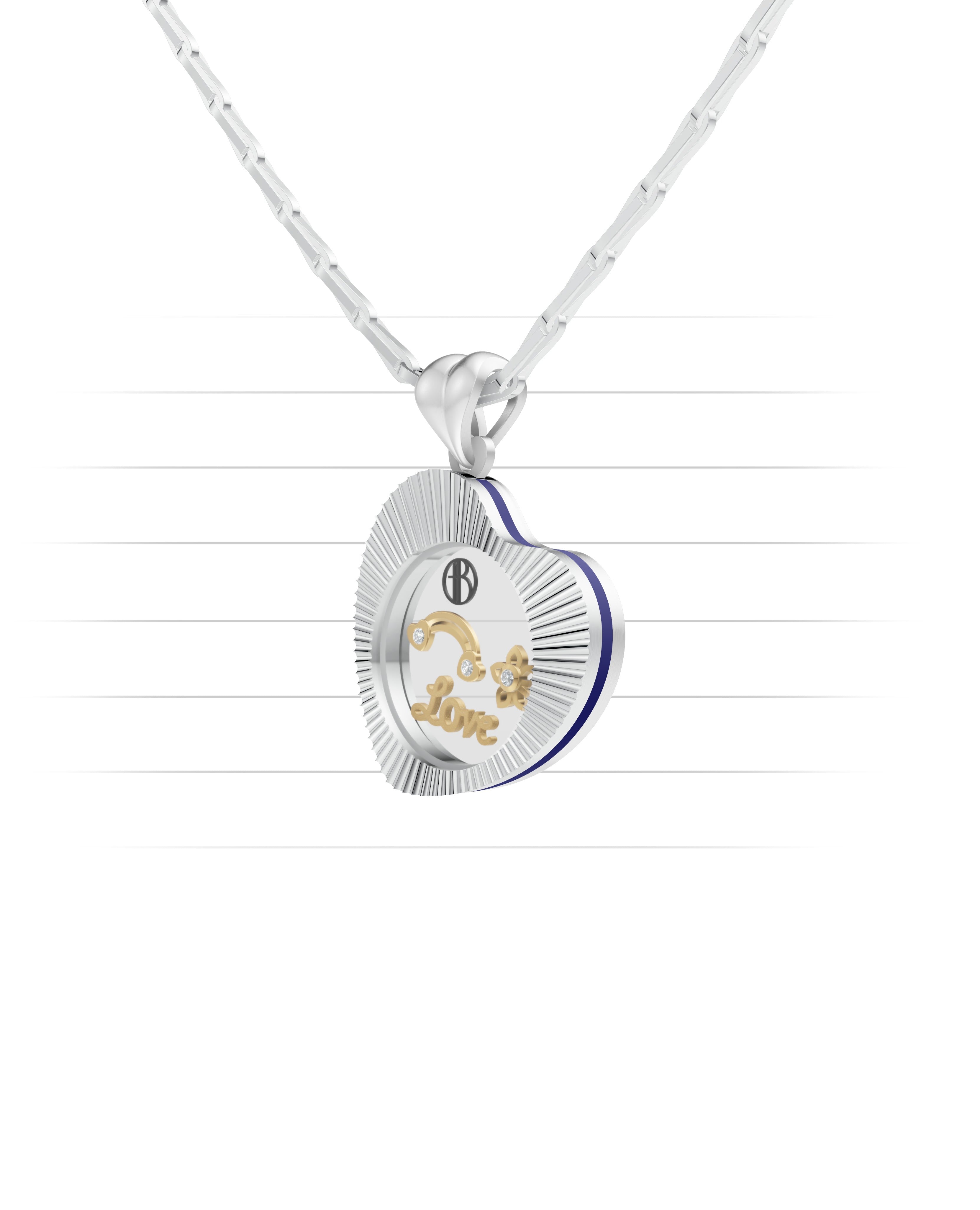 Women's silver pendant