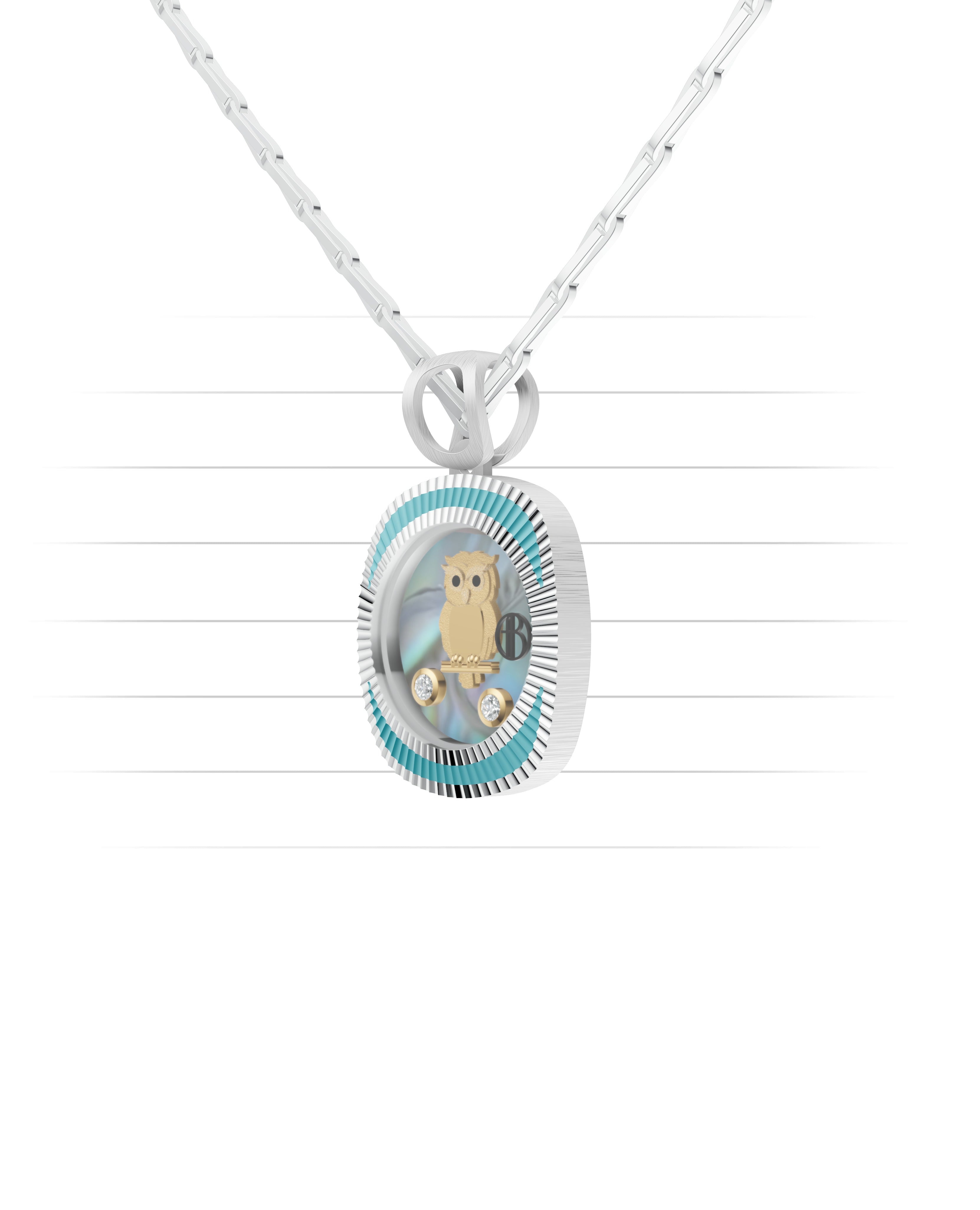 Women's silver pendant