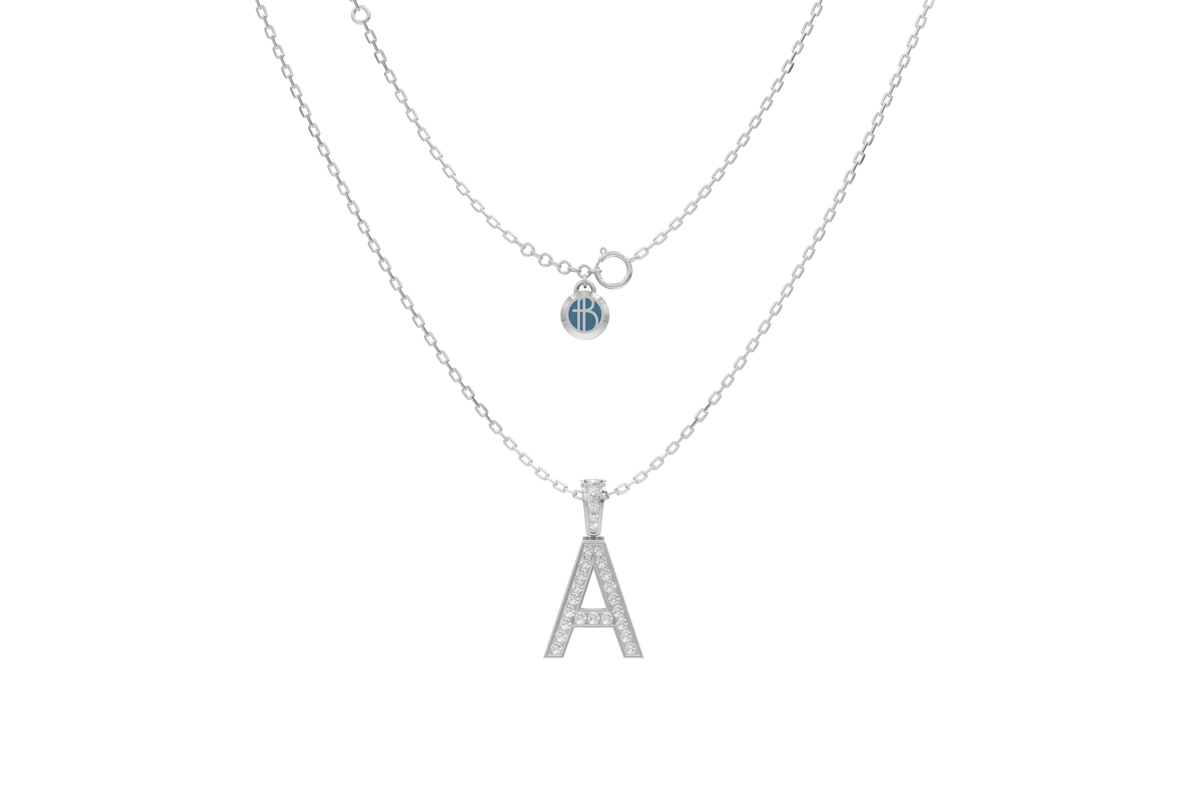 Platinized Sterling Silver