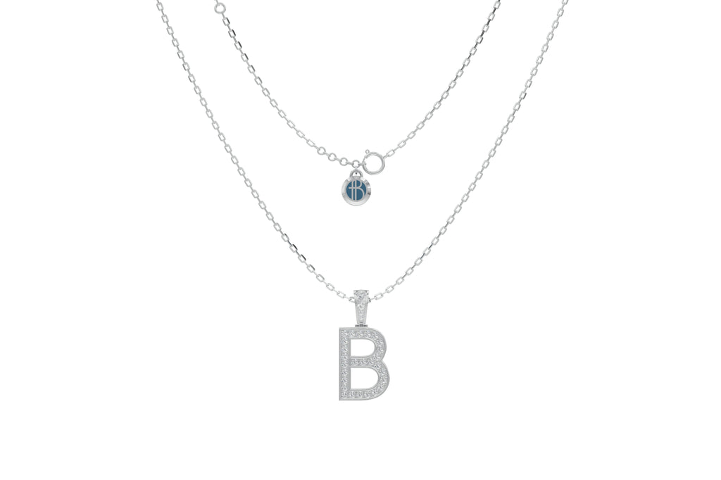 Platinized Sterling Silver