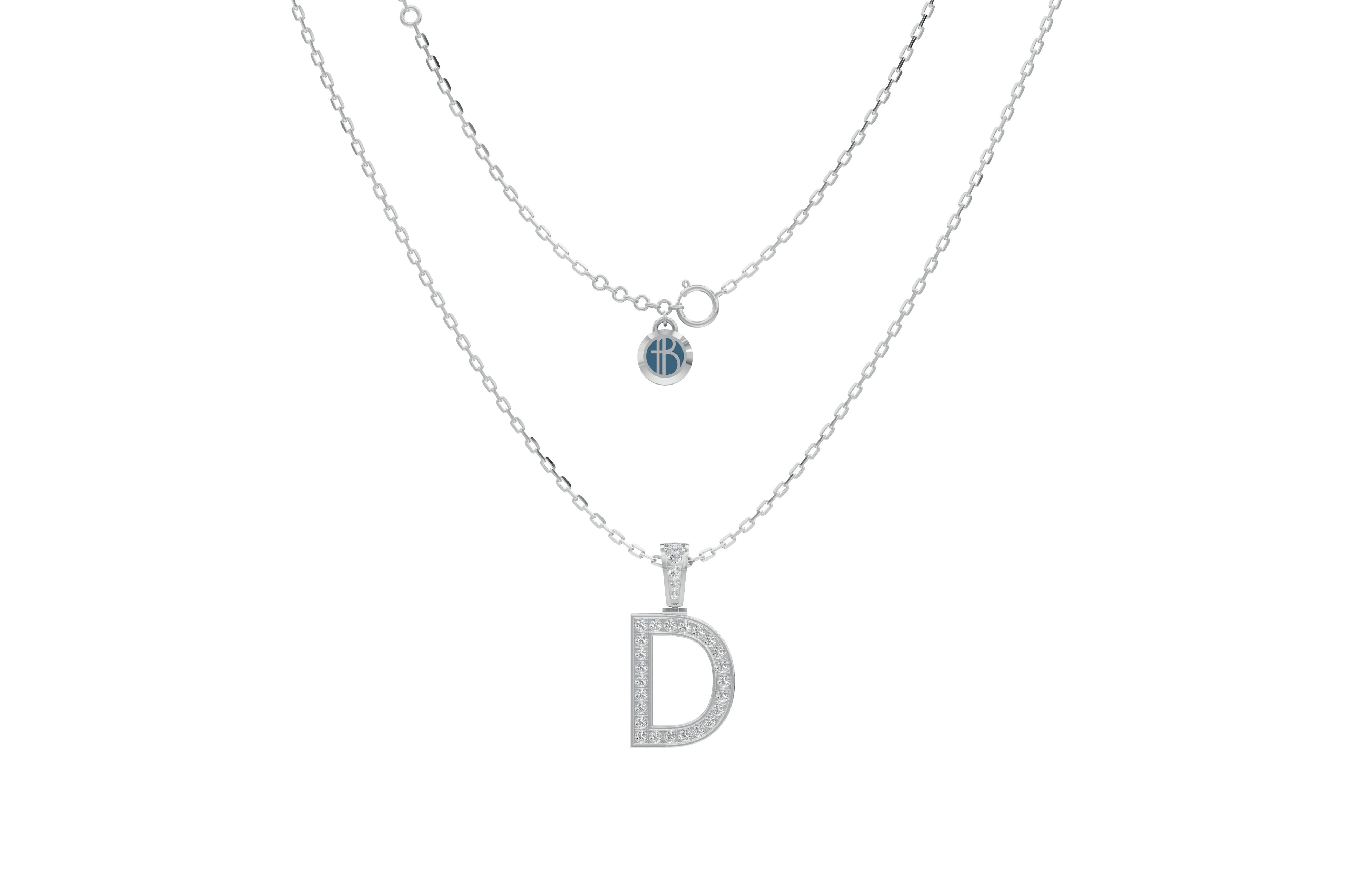 Platinized Sterling Silver