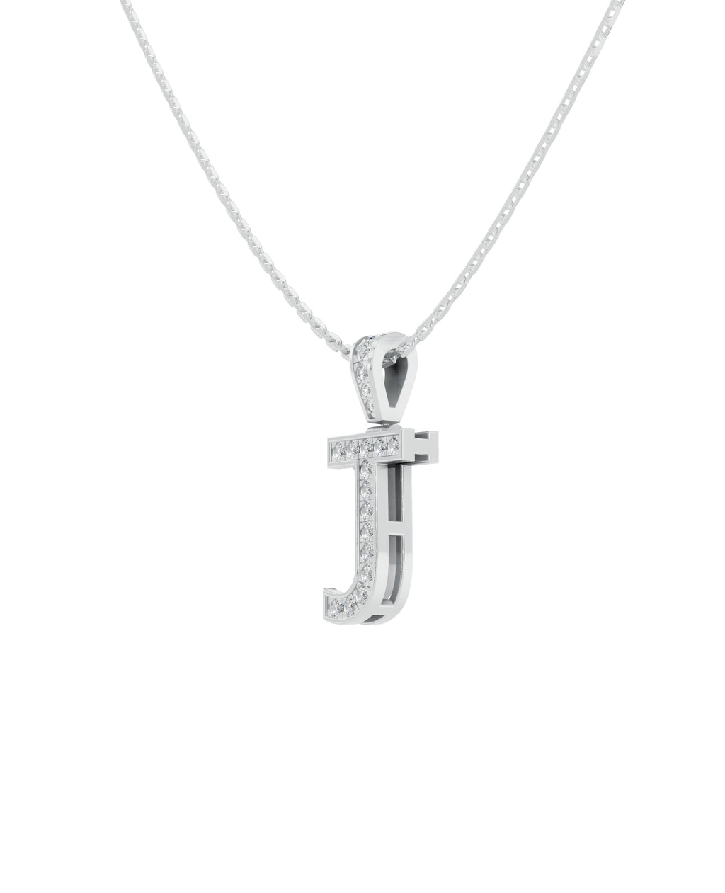 Platinized Sterling Silver