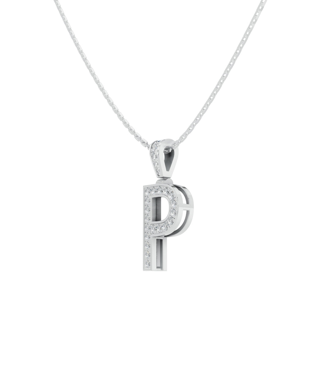 Platinized Sterling Silver