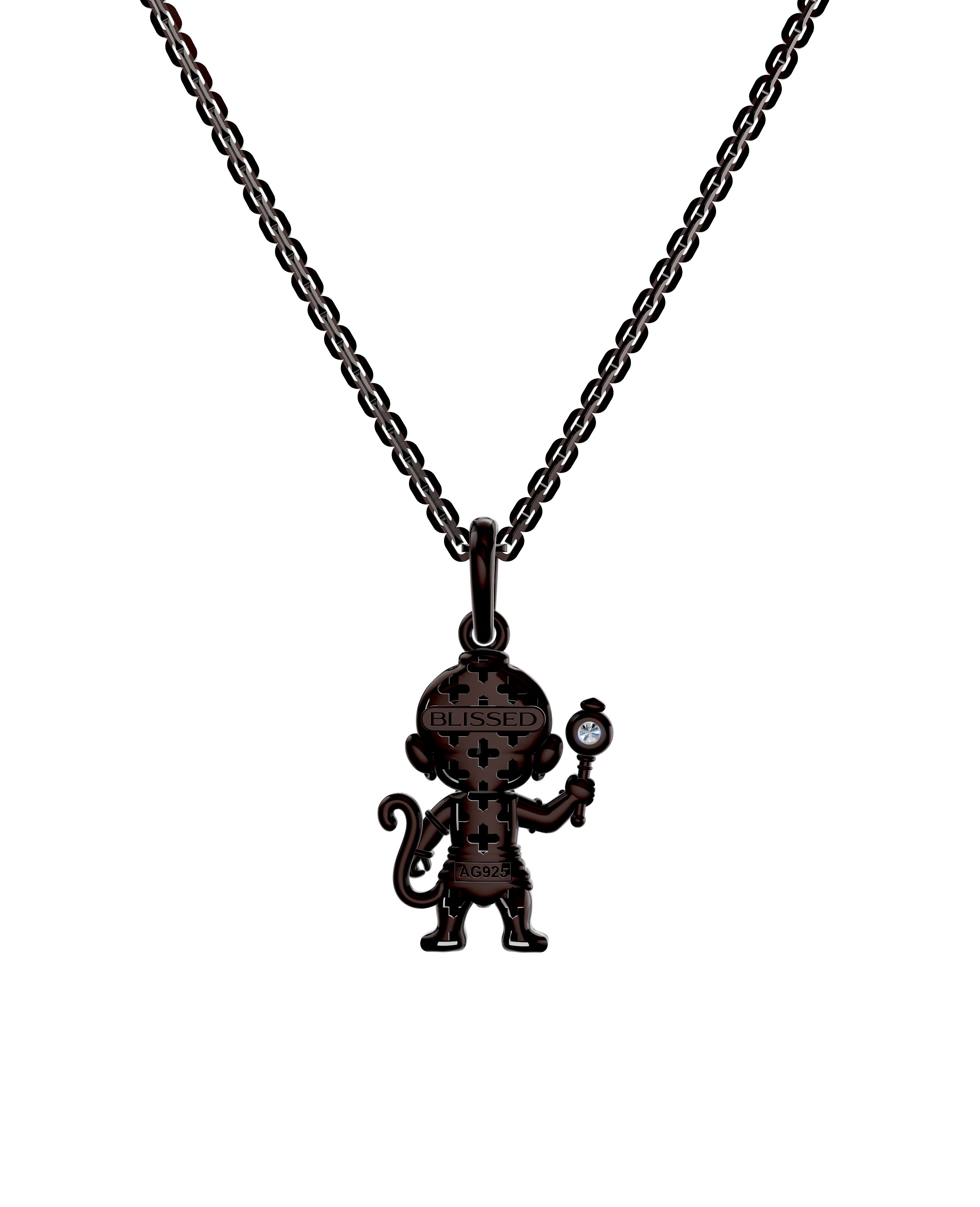 Chocolate-Brown Finished Silver