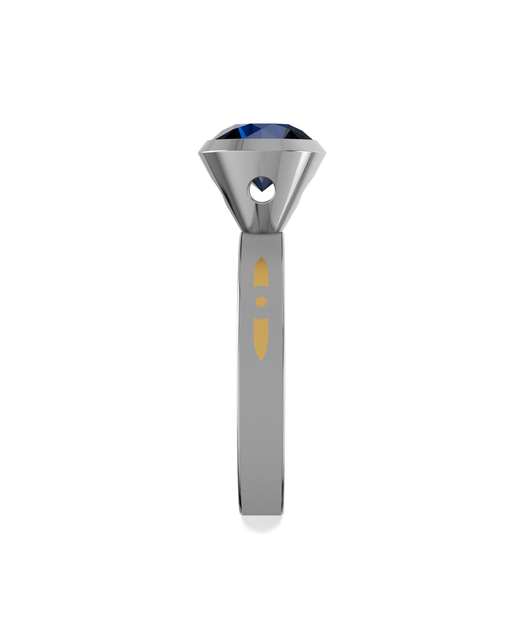 Substance Crest Solitaire Ring