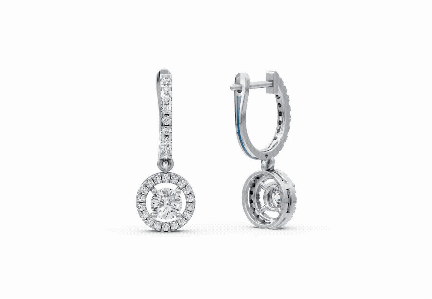 Platinized Sterling Silver