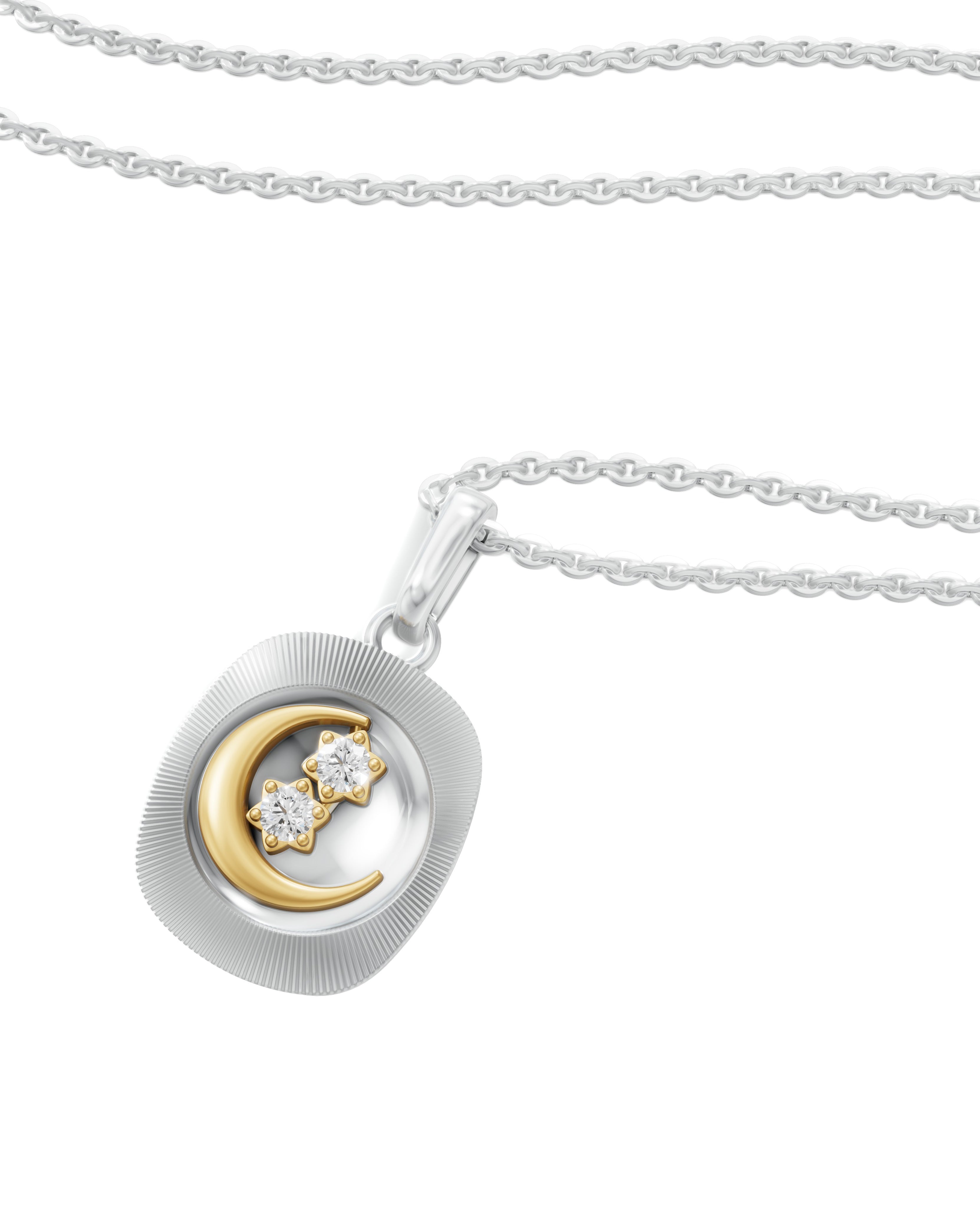 Sterling Silver and Gold Motif