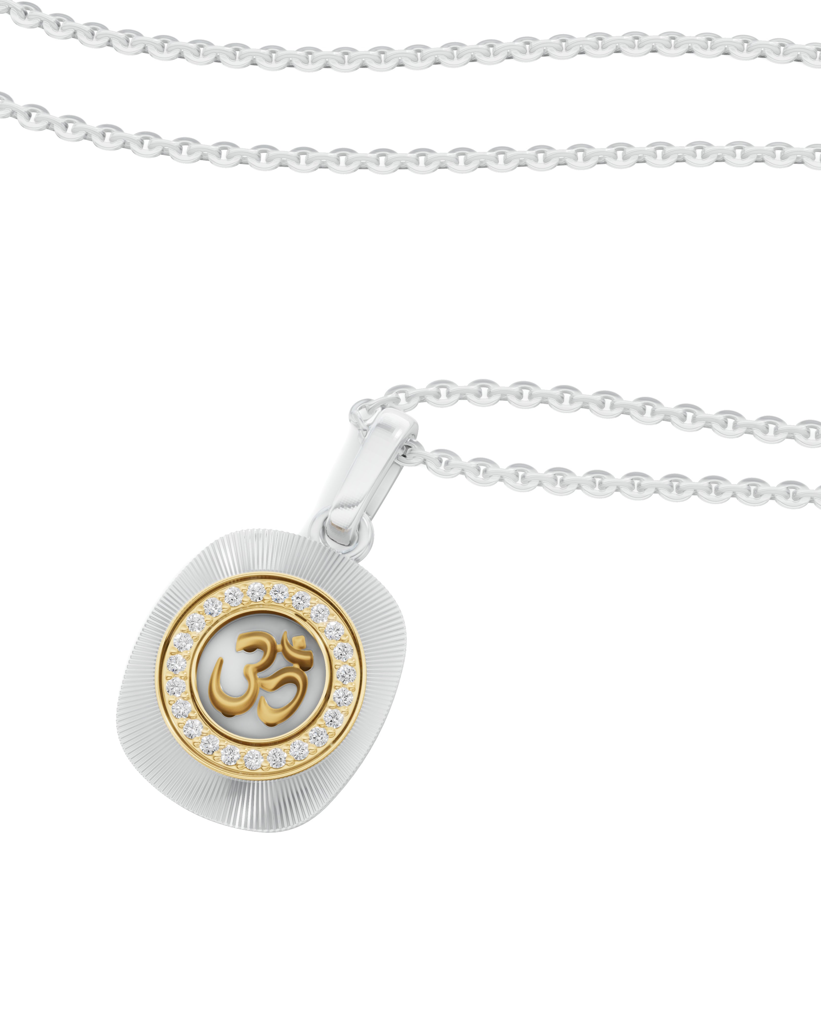 Sterling Silver and Gold Motif