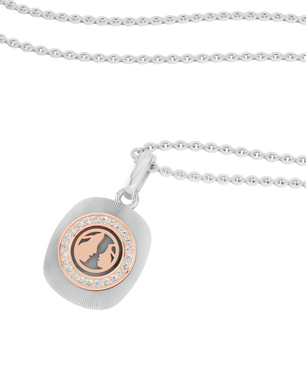 Sterling Silver and Gold Motif