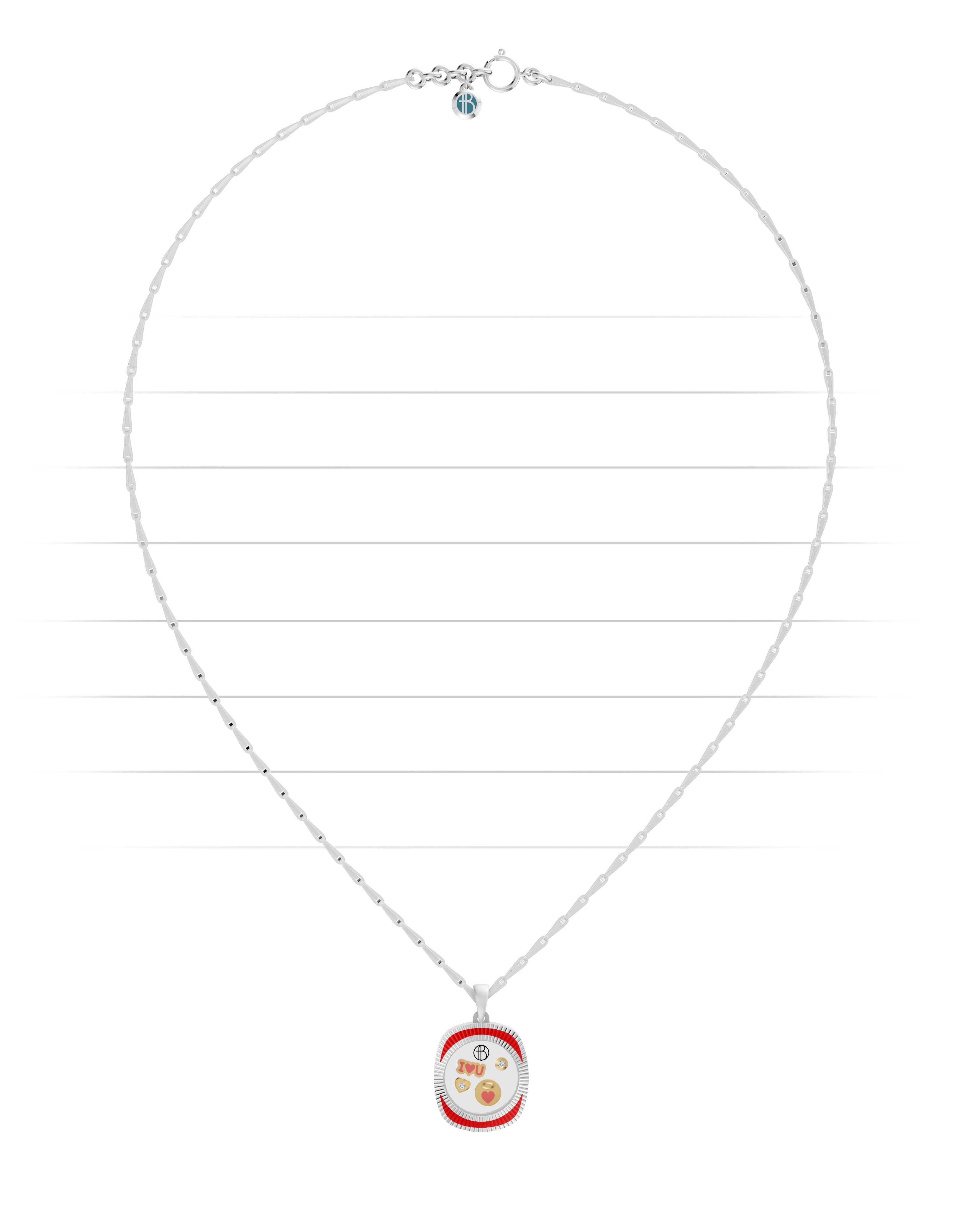 Women's silver pendant