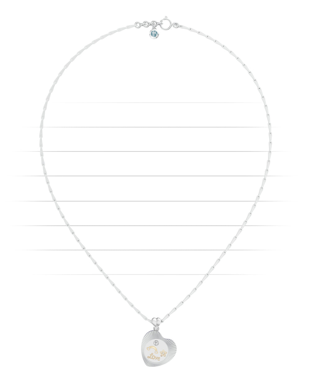 Women's silver pendant