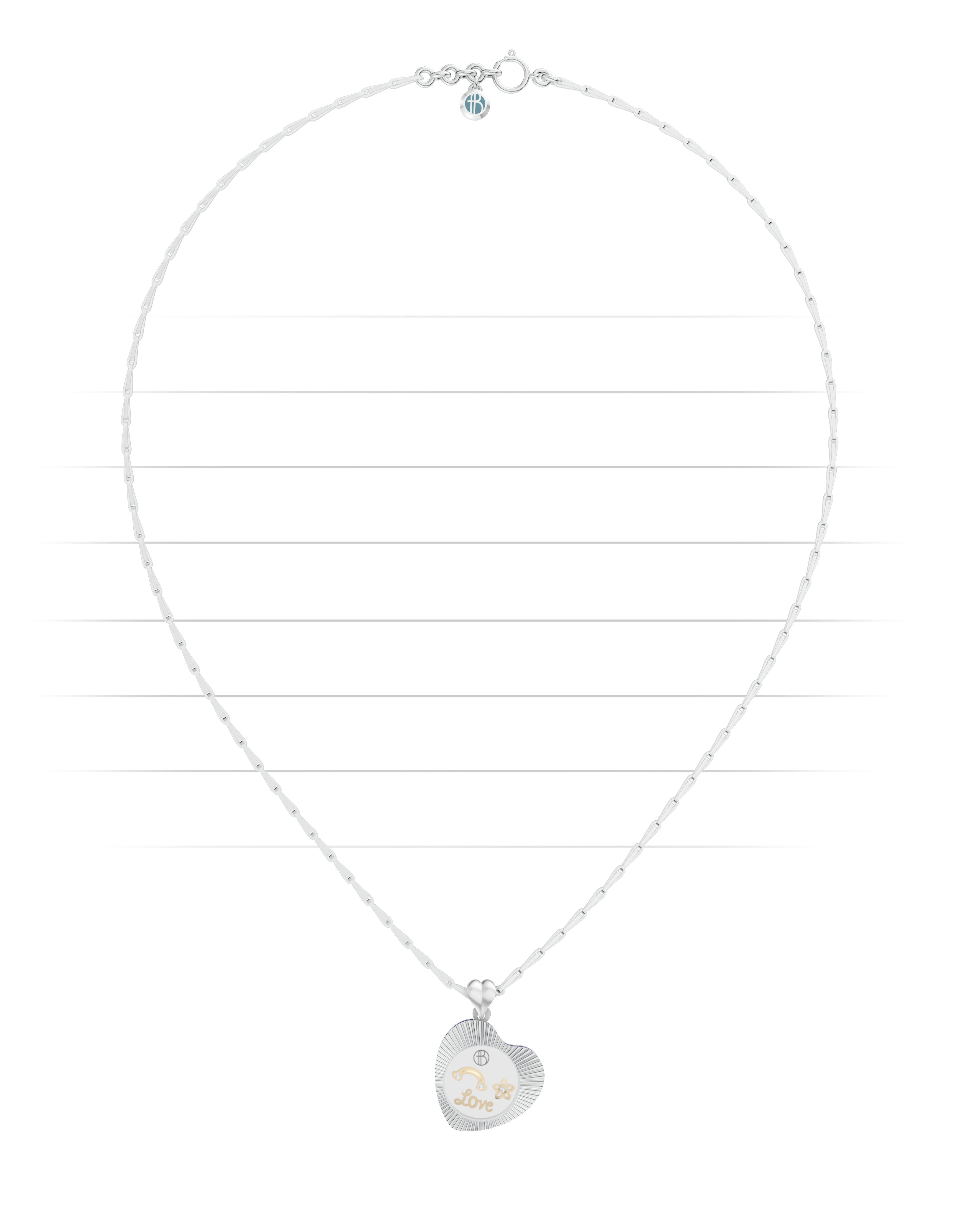 Women's silver pendant