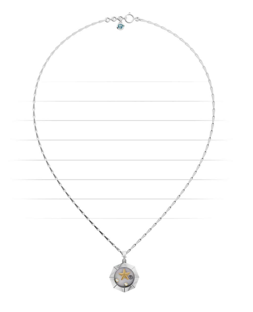 Women's silver pendant