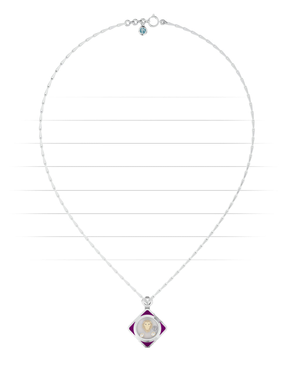 Women's silver pendant