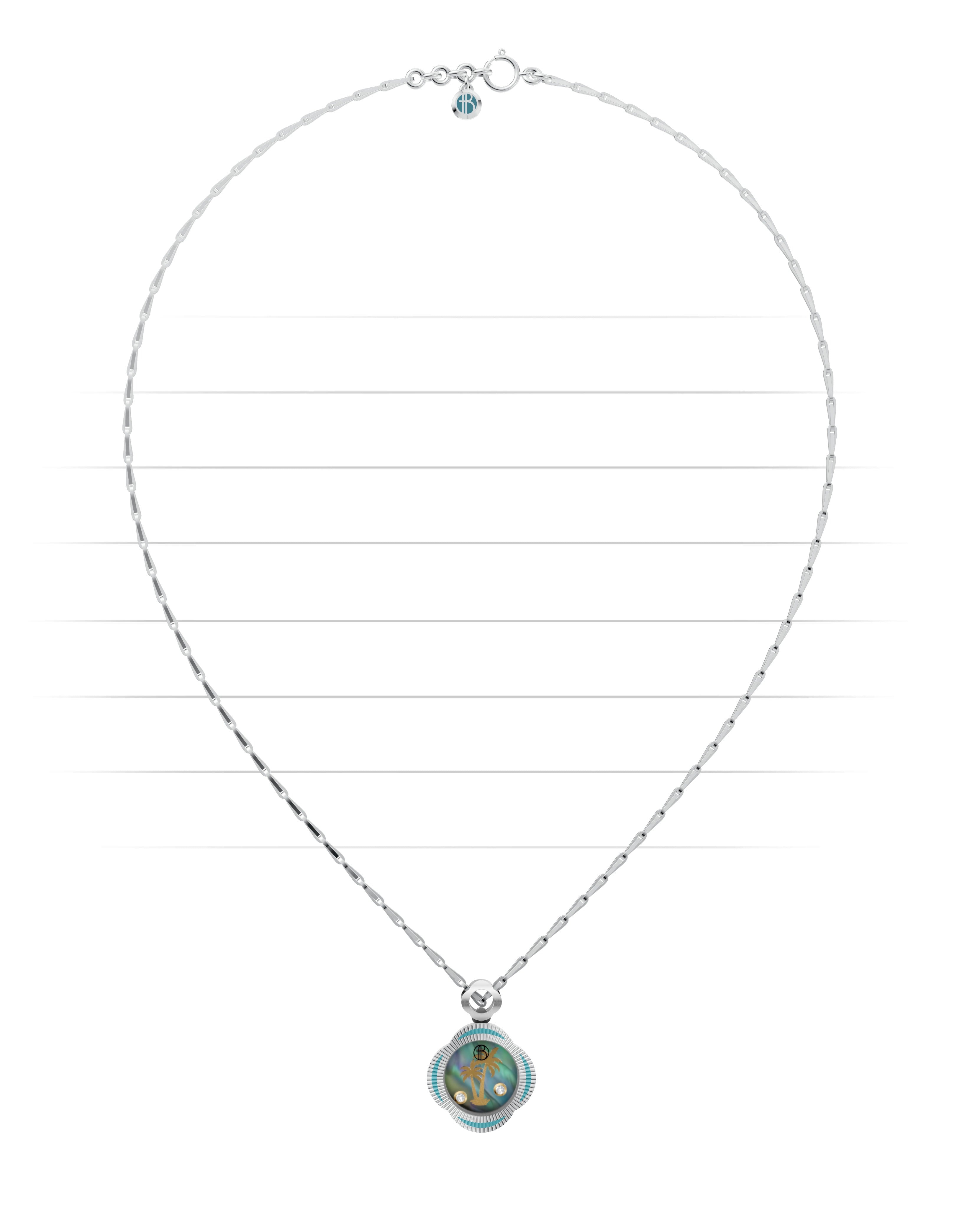 Women's silver pendant