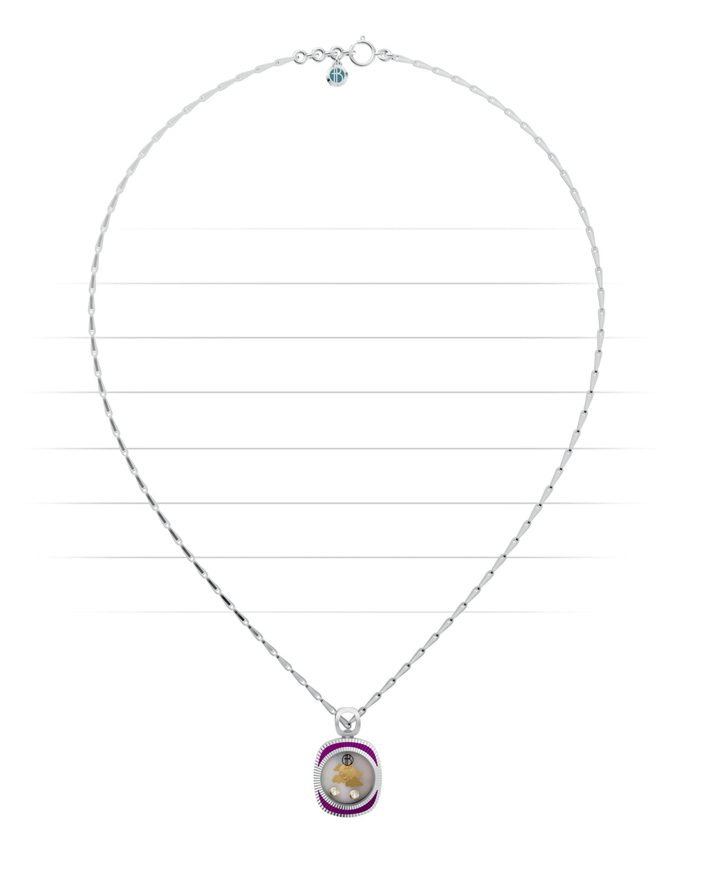 Women's silver pendant